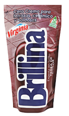 CERA CREMA TIERRA DE COLOR BRILLINA 360GR1