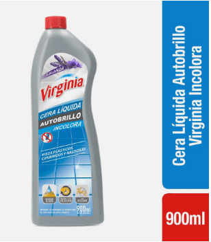 CERA LIQUIDA VIRGINIA AUTOBRILLO INCOLORA 900ML