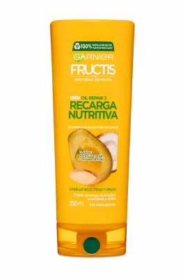 ACOND GARNIER FRUCTIS RECARGA NUTRITIVA 350ML