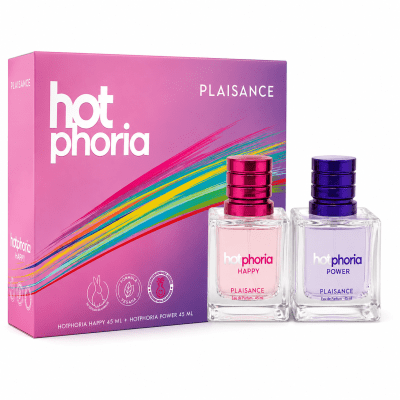 EST PLAISANCE PERF HOT PHORIA  HAPPY 45ML+ PERF HOT PHORIA POWER 45ML