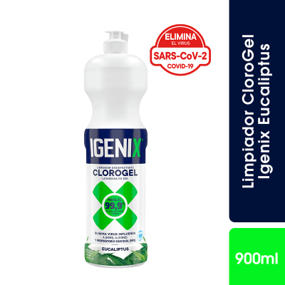 CLORO GEL IGENIX EUCALIPTUS 900ML