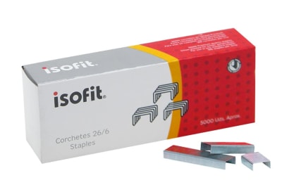 CORCHETES ISOFIT 26/6 5000 UNIDADES