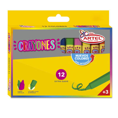 CRAYONES ARTEL 12 COLORES