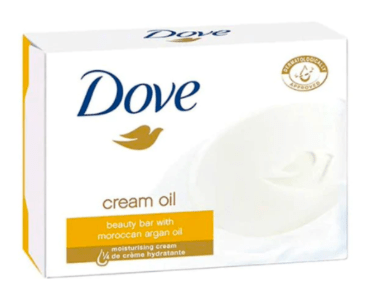 JABÓN EN BARRA DOVE CREAM OIL 100GR