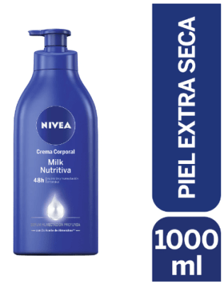 CREMA CORPORAL NIVEA 1 LT MILK NUTRITIVA1