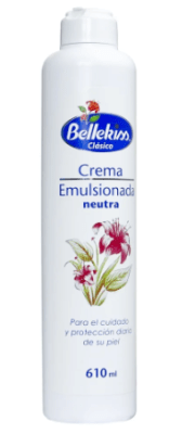 CREMA EMULSIONADA NEUTRA BELLEKISS 610ml