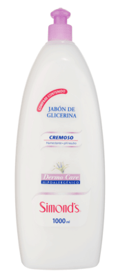 JABÓN LIQUIDO SIMOND´S GLICERINA CREMOSO 1000ML