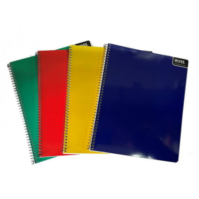 Cuaderno Universitario Ross D/espiral 100 hojas 7mm t/s Liso1