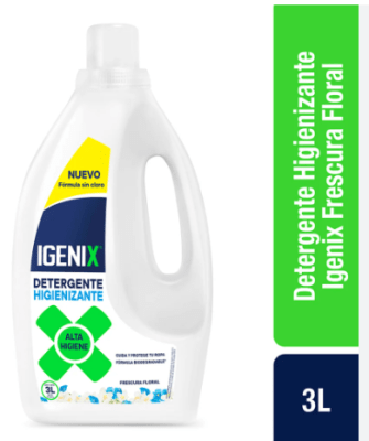 DETERGENTE LIQUIDO IGENIX 3 LITROS