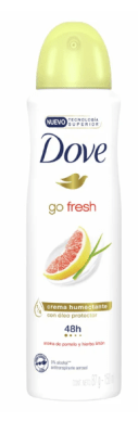 DESODORANTE SPRAY DOVE GO FRESH POMELO HIERBA LIMON 150ML
