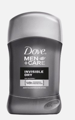 DESODORANTE BARRA DOVE MEN INVISIBLE DRY 50GR