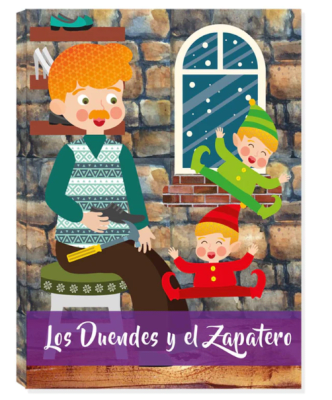 CUENTO TAPA DURA LOS DUENDES Y EL ZAPATERO ART AND CRAFT