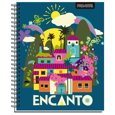 Cuaderno Universitario Proarte 100 hojas 7mm  D/espiral T/extra Dura Encanto