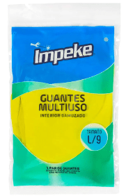 GUANTES MULTIUSO IMPEKE TALLA L/9 1 PAR