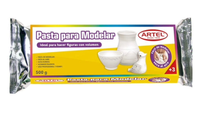 PASTA PARA MOLDEAR SECADO AIRE 500GR ARTEL