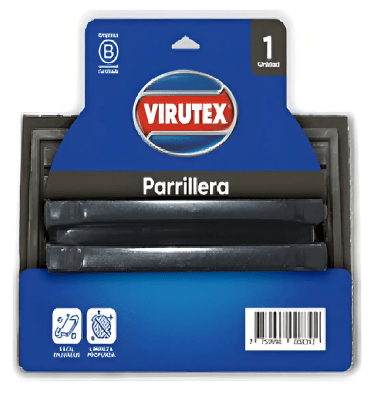 ESPONJA PARRILLERA GRILL CON ASA  VIRUTEX PRO