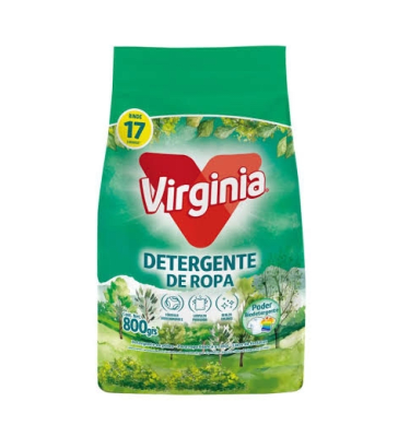 DETERGENTE EN POLVO VIRGINIA 800 GRS