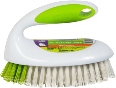 ESCOBILLA MANO ANATÓMICA  FIBRA SUAVE VIRUTEX PRO