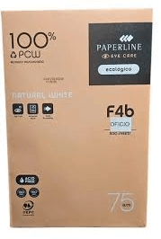 RESMA EYE CARE PAPERLINE ECOLÓGICO 8.5X13 OFICIO 500HOJAS 75GR