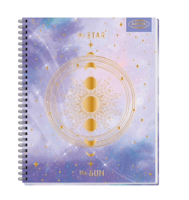 CUAD UNI ARTEL ASTRAL MATEMATICA 7MM T/DURA D/ESPIRAL 100HOJAS