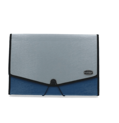 CARPETA C/FUELLE Y BROCHE 12 DEP OFICIO HAND