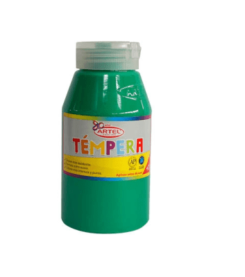 TÉMPERA ARTEL VERDE CLARO 250ML1