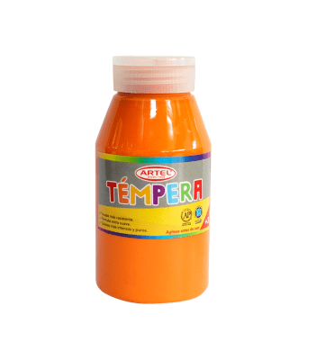 TEMPERA ARTEL NARANJA 250ML