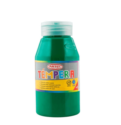 TEMPERA ARTEL VERDE OSCURO 250ML