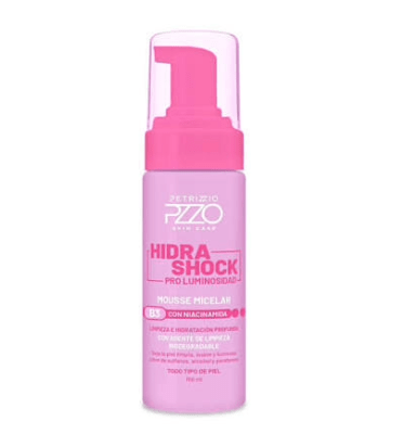 MOUSSE MICELAR HIDRA SHOCK PETRIZZIO PRO LUMINOCIDAD B3 CON NIAMICIDA 150ML