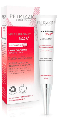 PETRIZZIO HYALURINIC BOOST + COLAGENO CREMA CONTORNOS DE OJOS Y LABIOS 15GR1