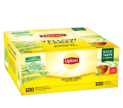 TE LIPTON YELLOW LABEL 100 BOLSITAS