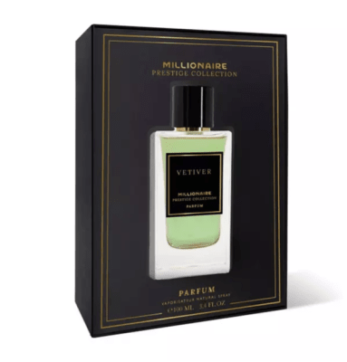 PERF MILLIONAIRE  VETIVER PRESTIGE COLLECTION 100ML