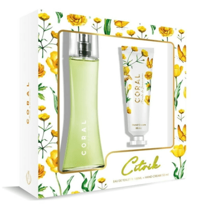 EST CORAL CITRIK COL 100ML+ CR DE MANOS 50ML