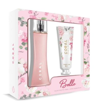 EST CORAL BELLE COL 100ML+ CR DE MANOS 50ML1