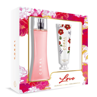 EST CORAL LOVE COL 100ML+ CR DE MANOS 50ML