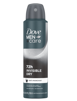 DEO SP DOVE MEN+CARE INVISIBLE DRY ANTI-MANCHAS  72H 150ML
