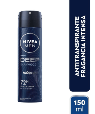 DEO SP  NIVEA MEN DEEP DARKWOOD MAXX TECH 72H 150ML