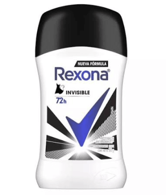 DEO BARRA REXONA  INVISIBLE 72H 50GR