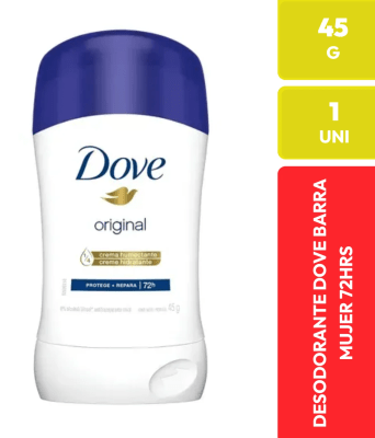 DEO BARRA DAMA ORIGINAL 1/4 DE CREMA HUMECTANTE  72H  45GR