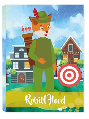 CUENTO TAPA DURA ROBIN HOOD ART AND CRAFT