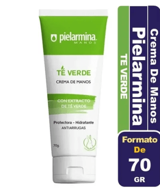 CREMA PIELARMINA MANO TÉ VERDE CON EXTRACTO DE TÉ VERDE 70GR