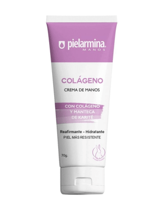 CREMA PIELARMINA MANOS COLÁGENO CON MANTECA DE KARITE REAFRIRMANTE-HIDRATANTE 70GR