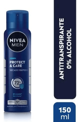 DEO SP NIVEA MEN 72 HRS 150ML PROTECT Y CARE SECADO RÁPIDO1