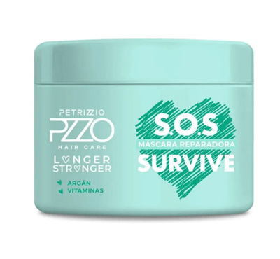 MASCARILLA DE TRATAMIENTO CAPILAR PZZO S.O.S   REPARADORA SURVIVE  400GR