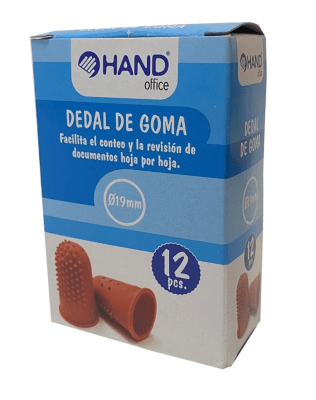 DEDAL DE GOMA HAND 12U