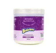 CREMA TRATAMIENTO BUBBALUU BOMBA NUTRITIVA CON ÁCIDO HIALURÓNICO  SIN SAL AROMA UVA 500ML