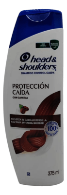 SH HEAD  SHOULDERS  PROTECCIÓN CAIDA CON CAFEINA  375 ML
