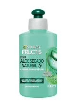 CREMA PARA PEINAR GARNIER FRUCTIS  ALOE SECADO NATURAL ALOE VERA ORGÁNICO+PROTEÍNA  300ML