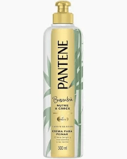 CREMA PARA PEINAR PANTENE BAMBÚ NUTRE CRECE + ACEITE DE RECINO 300ML