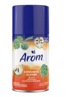 AEROSOL AROM PARA DISPENSADOR CHIRIMOYA ALEGRE 2 EN 1 250CC
